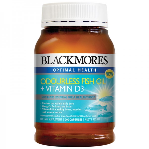 Blackmores odourless fish oil sale